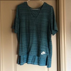 Nike woven tee